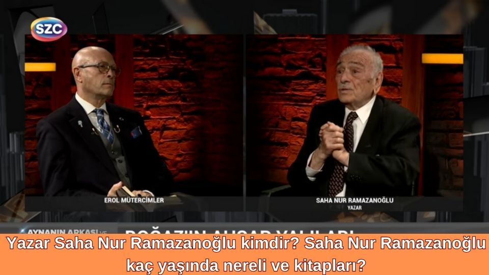 Yazar Saha Nur Ramazanoglu kimdir Saha Nur Ramazanoglu kac yasinda nereli ve kitaplari 1